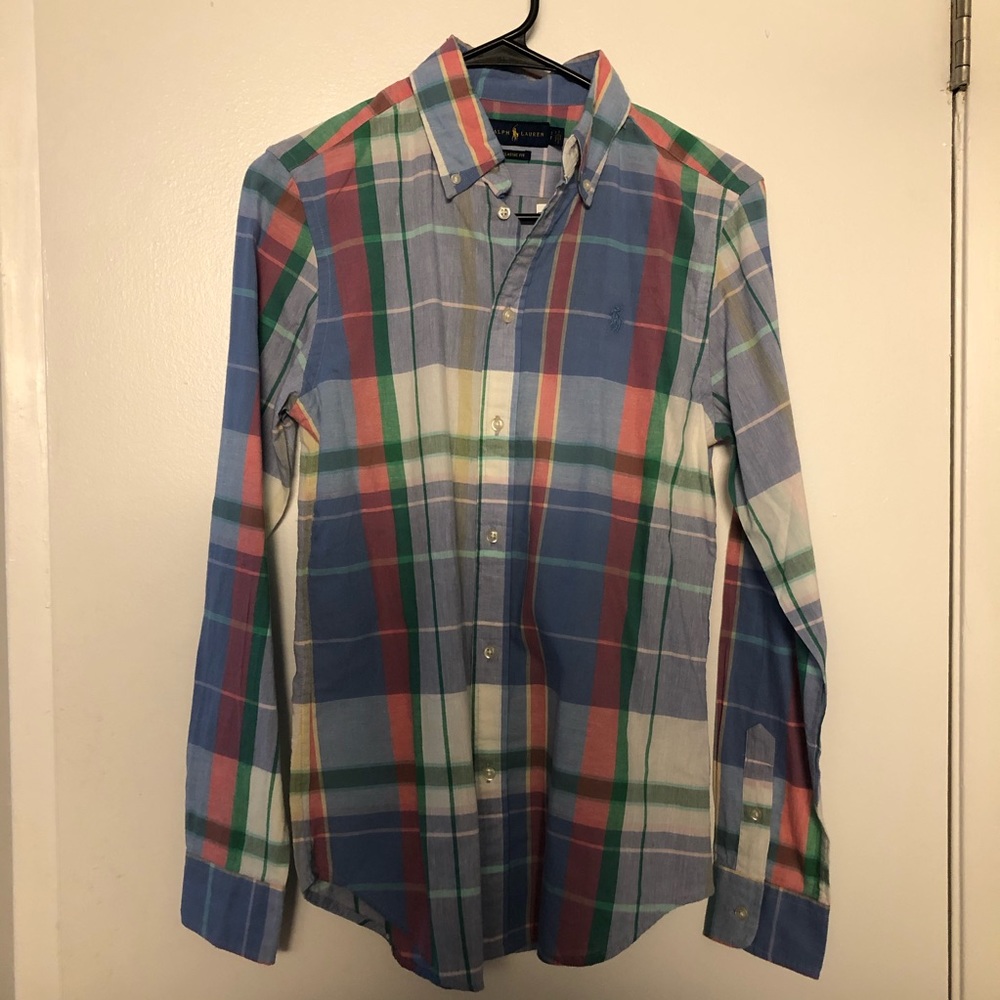 Ralph Lauren Plaid Women’s Button-Down Shirt